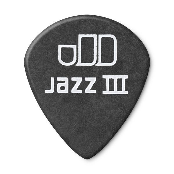 Медиатор Dunlop 482P1.5 Tortex Pitch Black Jazz III 1.5mm (12 шт.) 125387 фото