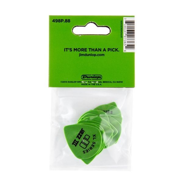 Медіатор Dunlop 498P.88 Tortex Jazz III XL .88 mm (12 шт.) 125377 фото