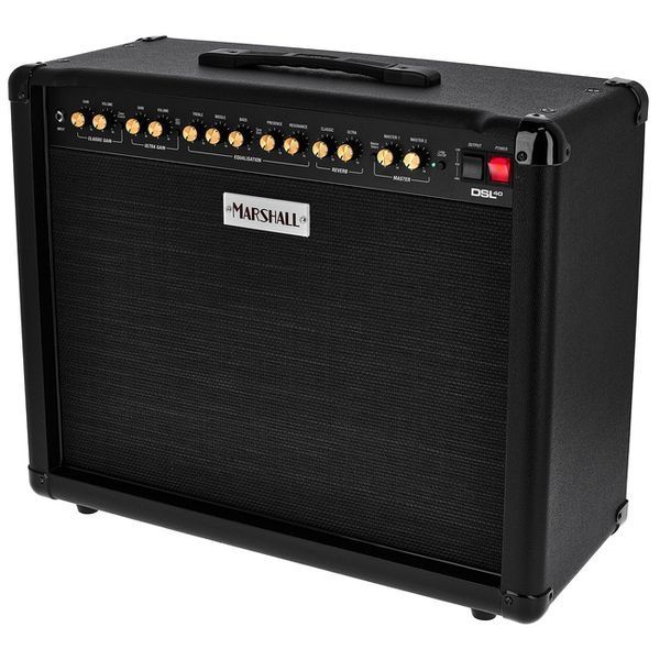 Электрогитара LTD KH-602 BLK + ламповый комбоусилитель Marshall 70th DSL40CR BLK 603325 фото