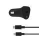PowerJolt 18W USB-C PD + USB-C to Lightning Cable - Black GP-083-BLK фото 1