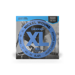 D'ADDARIO EJ21 XL NICKEL WOUND JAZZ LIGHT (12-52) 26075 фото