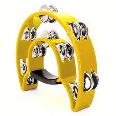 MAXTONE 818 Dual Power Tambourine (Yellow) 37248 фото