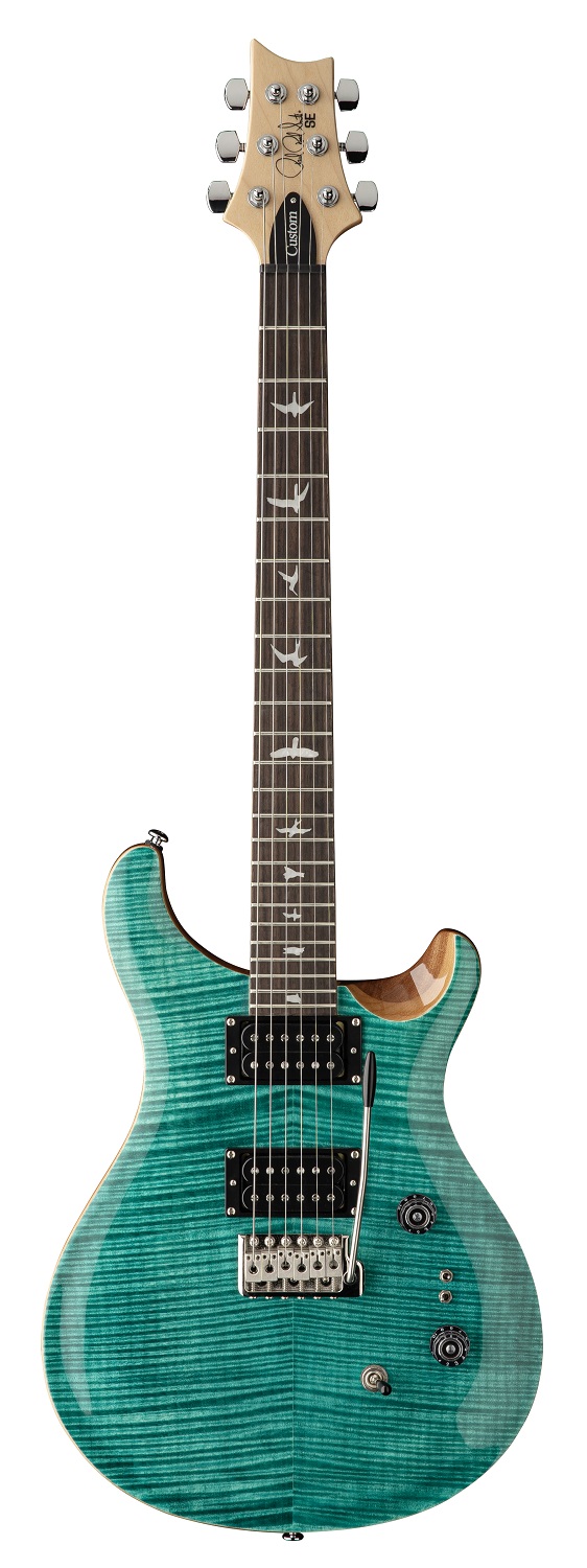 PRS SE Custom 24-08 (Turquoise) — front view
