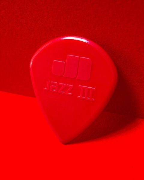 Медиатор Dunlop 47P3N Nylon Jazz III 1.38 mm (6 шт.) 125393 фото