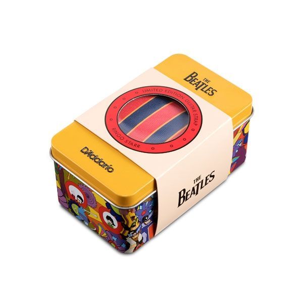 Гитарный ремень D'ADDARIO YELLOW SUBMARINE 50TH ANNIVERSARY TIN - RINGO 36972 фото