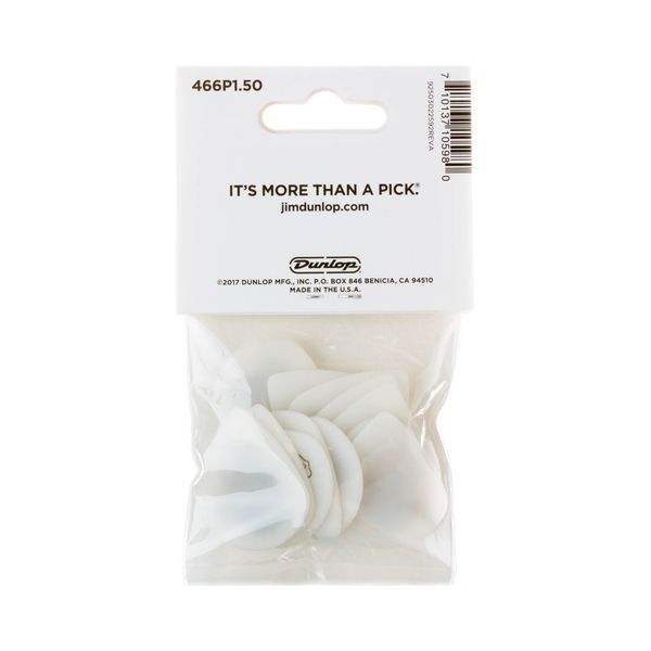 Медіатор Dunlop 466P1.5 Tortex Flex Jazz III XL 1.5 mm (12 шт.) 125917 фото
