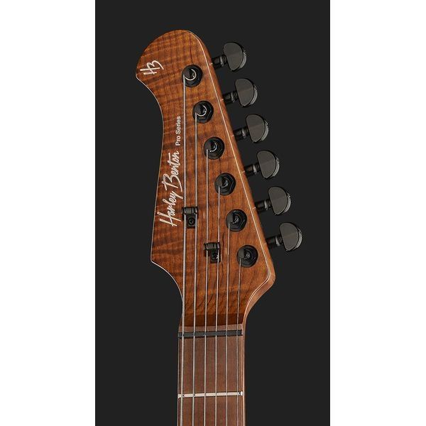 Электрогитара HARLEY BENTON Fusion-III EMG HT Roasted SBK + комбоусилитель HB-80R Celestion 567170 фото