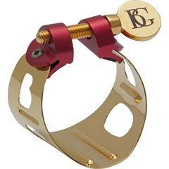 Лігатура BG France LD0 DUO Gold Lacquered для кларнета та альт-саксофона LD0 фото