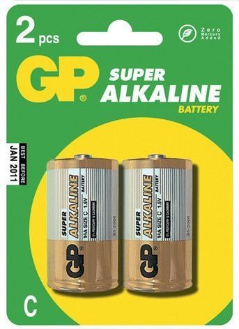 Батарейка GP Super Alkaline C (1,5 В)