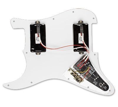 Пикгард с комплектом хамбакеров H-H для электрогитары EMG KH21 Kirk Hammett 39375 фото