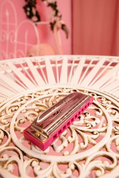 Губна гармошка Hohner Progressive Special 20 Pink M568016 C-major 128118 фото