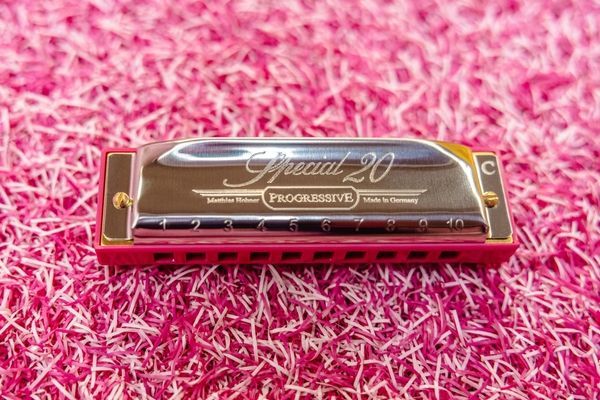 Губна гармошка Hohner Progressive Special 20 Pink M568016 C-major 128118 фото