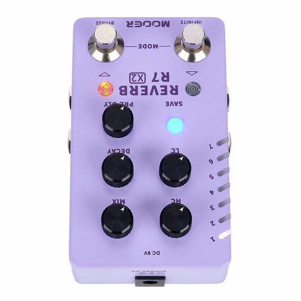 MOOER R7 X2 Reverb reverb effects pedal 39898 photo