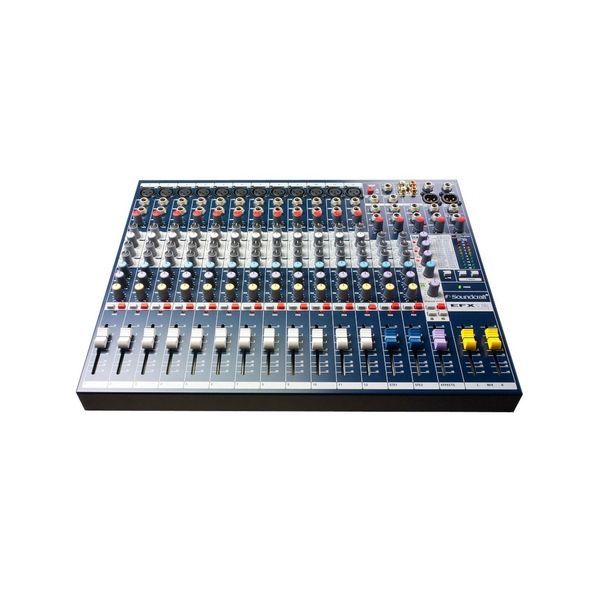 Аналоговий мікшерний пульт з процесором ефектів Soundcraft EFX12 Soundcraft-EFX12 фото