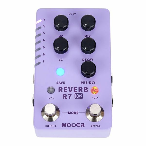 MOOER R7 X2 Reverb reverb effects pedal 39898 photo
