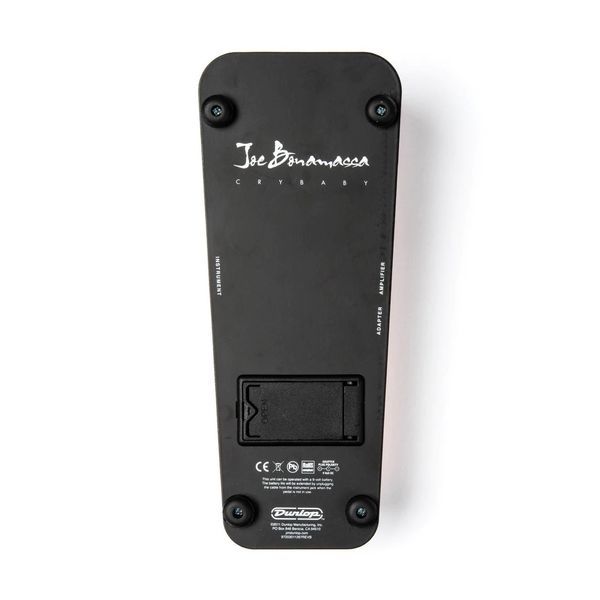 Педаль wah-wah DUNLOP JOE BONAMASSA SIGNATURE CRYBABY 29139 фото