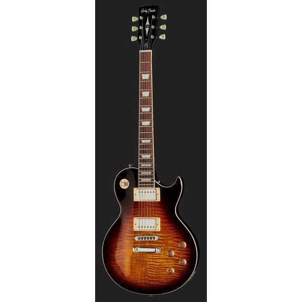 Электрогитара HARLEY BENTON Fusion-III EMG HT Roasted SBK + комбоусилитель HB-80R Celestion 566782 фото