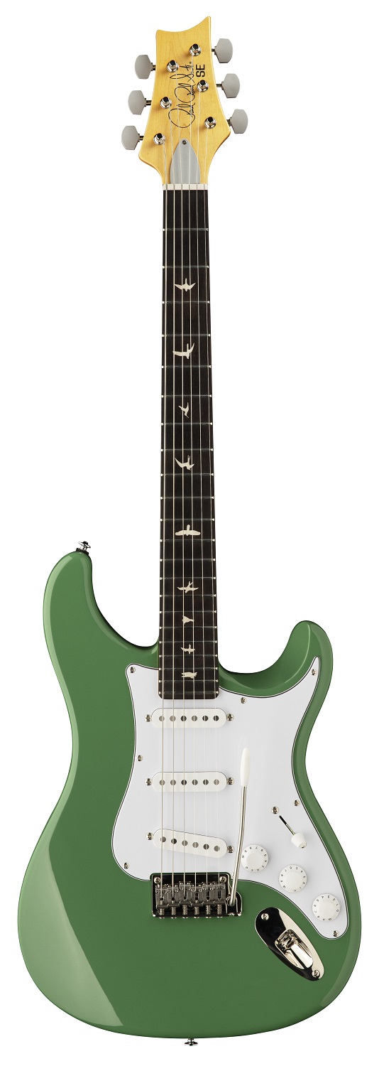 PRS SE Silver Sky (Ever Green) — front view