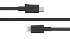 Кабель Griffin USB-C &mdash; Lightning, 3 м, чорний