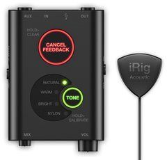 Система озвучивания для акустической и классической гитары IK MULTIMEDIA iRig Acoustic Stage 34559 фото