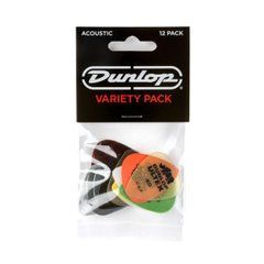 Набір медіаторів Dunlop PVP112 Acoustic Guitar Variety Pack (12 шт.) 125950 фото