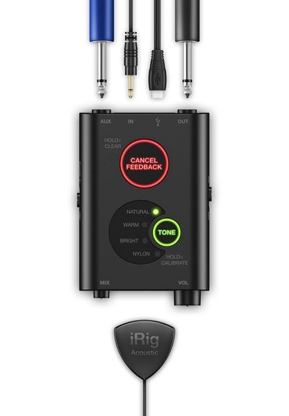 IK MULTIMEDIA iRig Acoustic Stage Sound System for Acoustic and Classical Guitar 34559 photo