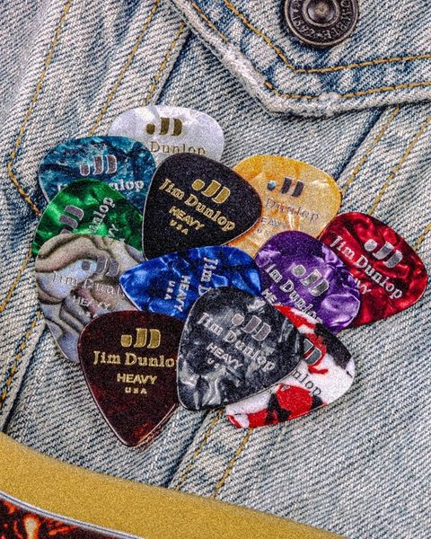 Набір медіаторів Dunlop PVP107 Celluloid Heavy Variety Pack (12 шт.) 125949 фото