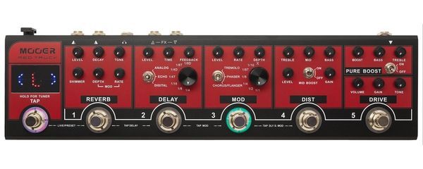 MOOER Red Truck guitar multi-effects processor 35390 photo