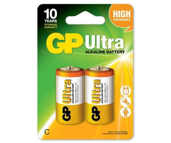 Батарейка GP Ultra Alkaline C (1,5 В)