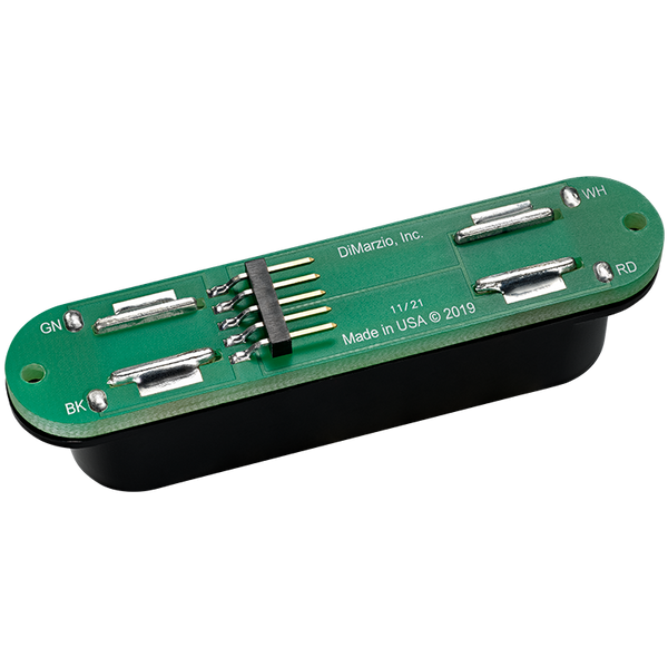 DIMARZIO FAST TRACK 1 (Black) Single-Coil-Size Rail Humbucker Pickup for Electric Guitar 19947 photo
