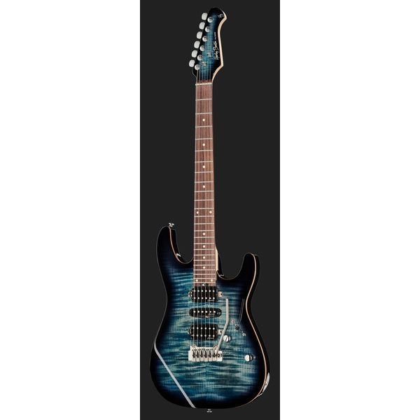 Электрогитара HARLEY BENTON Fusion-III HSH EB FBLB + комбоусилитель HB-40R 531175 фото