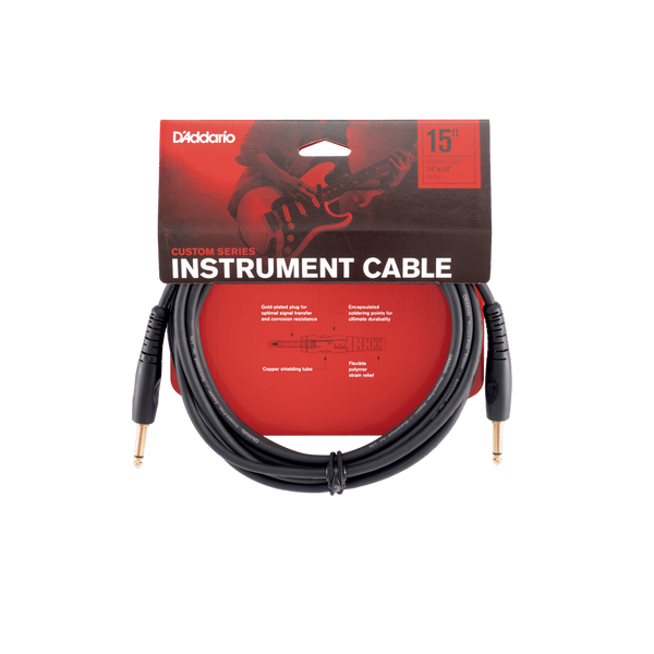 D'ADDARIO PW-G-15 Custom Series Instrument Cable (4.5m) 22373 фото