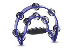 Тамбурин GEWA Jingle wreath Half moon 20 jingles Blue G-841577 фото