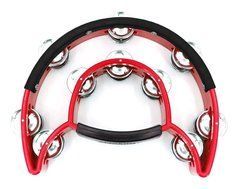 MAXTONE 818N/P Power-2 Tambourine w/Protecting Trim (Red) 37929 фото