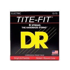 DR Strings TITE-FIT Electric - Medium 8 String (10-75) 40724 фото