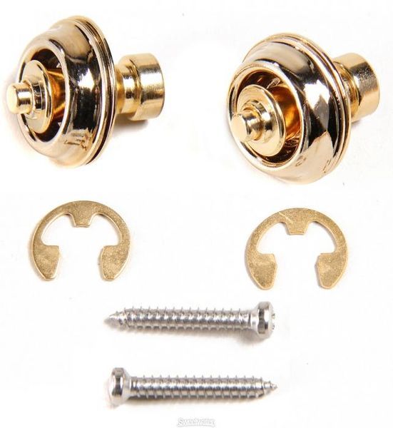 DUNLOP SLS1504G STRAPLOK STRAP RETAINERS TRADITIONAL - 24KT GOLD 20524 фото