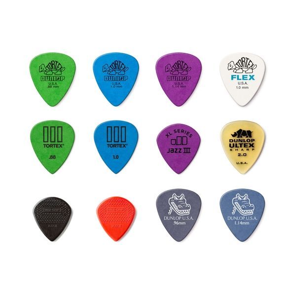 Набір медіаторів Dunlop PVP113 Electric Guitar Variety Pack (12 шт.) 125951 фото