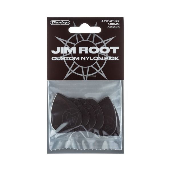 Медіатор Dunlop 447PJR1.38 Jim Root Nylon 1.38 mm (6 шт.) 125891 фото
