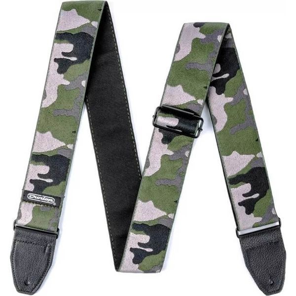 Гітарний ремінь DUNLOP D6716 JACQUARD RANGER &mdash; зелений 39286 фото