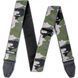 Гітарний ремінь DUNLOP D6716 JACQUARD RANGER &mdash; зелений 39286 фото 2