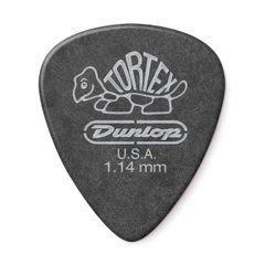 Медіатор Dunlop 488P1.14 Tortex Pitch Black Standard 1.14 mm (12 шт.) 116421 фото