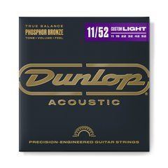 Струны для акустической гитары Dunlop DAP1152 Phosphor Bronze 114569 фото