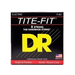 DR Strings TITE-FIT Electric - Extra Heavy 8 String (11-80) 40725 фото