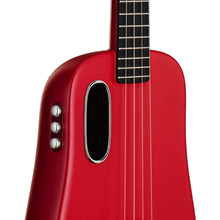 Електроакустичне укулуле з вбудованими ефектами Lava U (сопрано, 23") Freeboost Sparkle Red 127092 фото