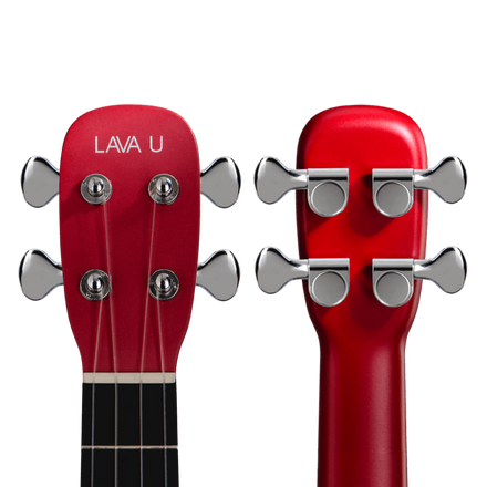 Електроакустичне укулуле з вбудованими ефектами Lava U (сопрано, 23") Freeboost Sparkle Red 127092 фото