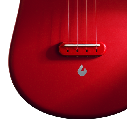Електроакустичне укулуле з вбудованими ефектами Lava U (сопрано, 23") Freeboost Sparkle Red 127092 фото