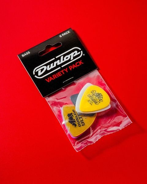 Набор медиаторов Dunlop PVP117 Bass Variety Pack (6 шт.) 127243 фото
