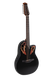 Електроакустична 12-струнна гітара Ovation Celebrity Elite CE4412 Mid Cutaway Black G-OV533168 фото 1