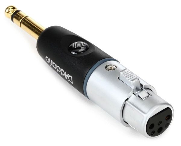 D'ADDARIO PW-P047AA 1/4 INCH MALE BALANCED TO XLR FEMALE 22331 фото