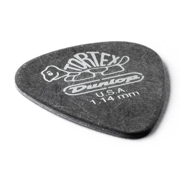 Медиатор Dunlop 488P1.14 Tortex Pitch Black Standard 1.14 mm (12 шт.) 116421 фото